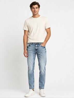 Projek Raw Nikko True Slim Acti-Flex Jeans Men's 36 Light Wash NWT